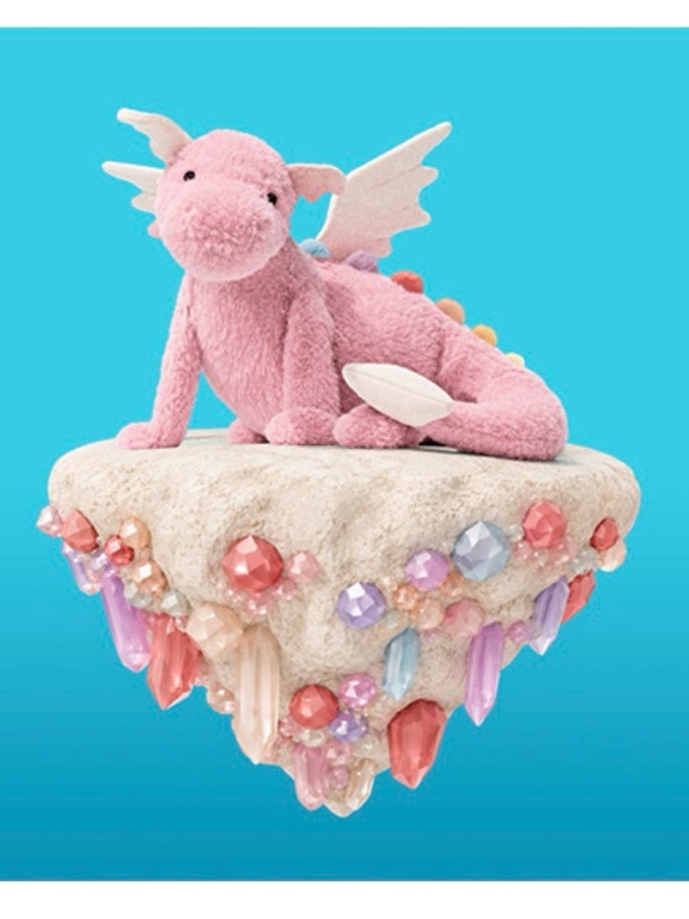 Jellycat Duskrise Dragon Exclusive Item for Ruby Cruise Member size Large - Picture 4 of 5